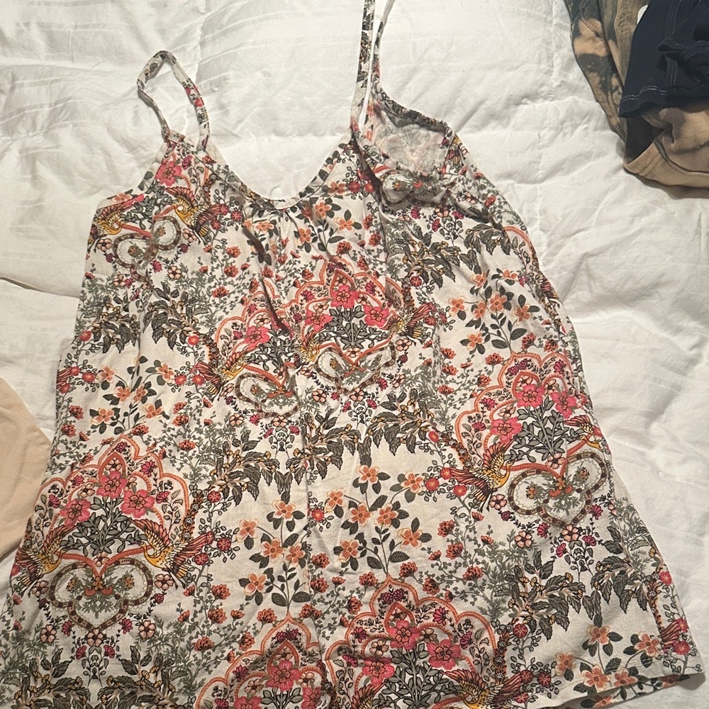 Floral Print Women's Top